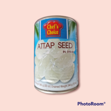 태국산 / AHT DAC 니파팜 통조림 인 시럽 ATTAP SEED IN SYRUP, 2개, 565g