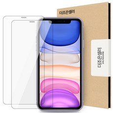 더조은셀러 2매입 아이폰11 프로 맥스 강화유리필름 메가글라스, 4매입