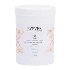 이브에버 허벌 녹차&비타C 마사지크림 1000g, 녹차&비타C 마사지크림(지성), 1개