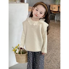 아르베 아동용 엘린 니트 조끼