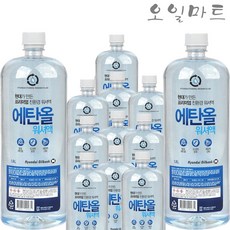 오일마트 현대 프리미엄 천연에탄올 워셔액 1.8L 12개