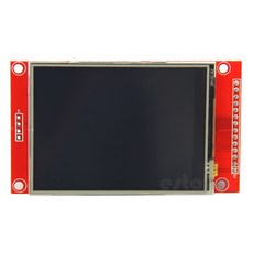 새로운 240x320 2.8 "터치 패널 직렬 포트 모듈 용 SPI TFT LCD +PCB ILI9341 5V/, 빨간색, 한개옵션1