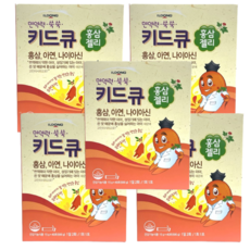 일동제약 키드큐 홍삼 젤리, 600g, 5개