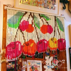 빈티지비즈커튼