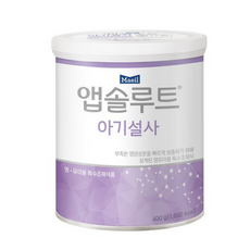 매일유업 앱솔루트 아기설사 분유, 7개, 400g