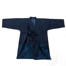 수제호구 검도 검도복 치마 보호대 갑옷 천, 한 사이즈, 160cm