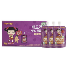 자임 안녕 자두야 유기농 배도라지 NFC 착즙주스 100ML, 10개