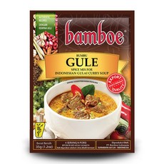 아시아푸드 밤보굴레 BAMBOE GULE INDONESIAN GULAI CURRY SOUP, 35g, 6개