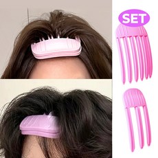 [당일발송]Volumy 헤어 볼륨 핀처 뽕 셀프 패드 집게 뒤통수 뒷머리 정수리 앞머리