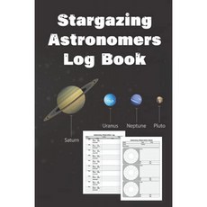 Stargazing Astronomers Log Book : Astronomy Observation Record Book, 단일옵션