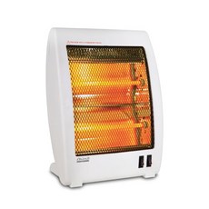 신일 2단 석영관 전기히터 사무실 발난로 캠핑 미니 전기스토브, 화이트