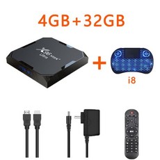TV 셋톱 박스 스마트 수신기 OTT X96 맥스 플러스 Tv 안드로이드 11 Amlogic S905X4 쿼드 코어 4K TVBOX AV1 듀얼 와이파이 USB3.0 HD 8K 미, 28) 영국 플러그 4G 32G Keyboardt