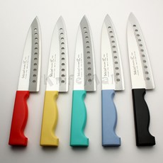 일본 세키조 SEKIZO 칼라식도(타공) 230mm, 파랑, 1개