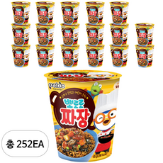 팔도 뽀로로 짜장 컵라면, 252개