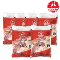 페르디가오 브라질 닭다리살 정육 도매/대용량/업소/식당/식자재, 6개, 2kg