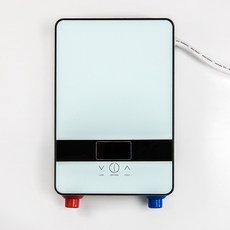 6500W 전기 순간 온수기 히터 욕실 온수 온도 최신 220V 유량 조절기 샤워 난방