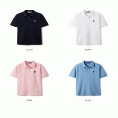 후아유 공용 스티브 PQ 반팔 카라 티셔츠 Steve PQ Collar T-Shirt WHHAE2521U