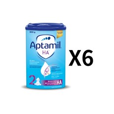 압타밀 HA 2단계 분유 800g x 6개 6개월 이후