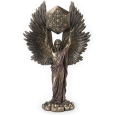 수조 장식 테라리움 화분 꾸미기 키우기 식물 사탄 염소 baphomet 동상 교수형 문 두드리는 사람 플레이트 벽 장식 플라크 수지 공예 종교 장식품 조각, 1, 1개