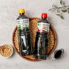 아우첼지에프 지에프간장 3병 (종류선택가능), 국간장2+진간장1, 3개, 900ml