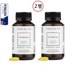 호주 제이에스헬스 갑상선 + 포뮬러 60 Tablets JSHEALTH Thyroid + Formula 60 Tablets, 2개, 60정
