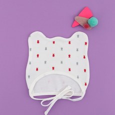 [조아뜨] 슈슈신생아모자/레드