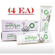 하얀민들레치약