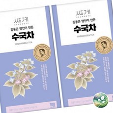 수국차 200T 쌍계 100Tx2개 국산차 티백