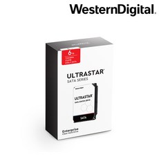 웨스턴디지털 울트라스타 NAS 패키지 HDD, 6TB, DC HC310 HUS726T6TALE6L4 1PACK - 울트라스타8tb