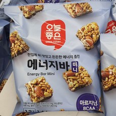 오늘좋은 에너지바 미니, 3개, 144g