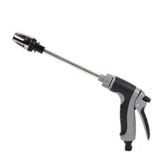 고압 물 청소 세차 기계 정원 급수 호스 깍지 스프링클러 관개 폼 스레드 퀵 커넥터, 1) water gun, 1) water gun