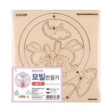 달토끼 모빌 만들기 2500 유니아트 산타 루돌프 성 (WD07024), 본 상품, 1개