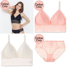 에블린 데이지블라썸 레이스 패드브라렛+레이스팬티(3색상) EBBR83642Q