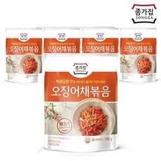 종가집 오징어채볶음 100g 4개
