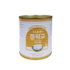 이엔푸드 다조은 캔락교 2s 3kg 6개 1박스, 3개