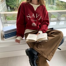 로그데이 로웨날 사이드 절개 일자 코튼 팬츠