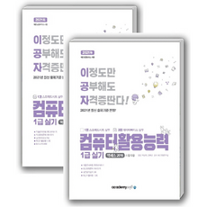이공자 컴퓨터활용능력 1급 실기 엑셀2016+액세스2016 세트(2021)