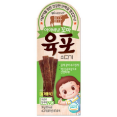 아이배냇 꼬마 육포 30g, 꼬마육포 / 쇠고기, 80개