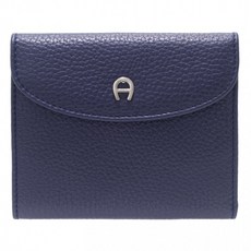 남녀공용지갑 반지갑 장지갑 가죽 패션 Aigner Portemonnaie klein 152206 blau