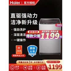 통돌이 세탁기 일반 원룸 자취방 빨래 하이얼 8 9 10kg 전자동 파동 직류변조 신동, 01 월광회