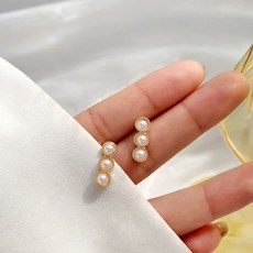 트리플진주귀걸이