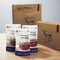 횡성한우 부드러운 육포 선물세트 (40g x 10팩), 40g, 10개