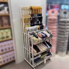 편의점 우산 매대 양산 장우산 철제 판매 진열대, 상세 페이지 참고, 강화 화이트 55x35x146cm