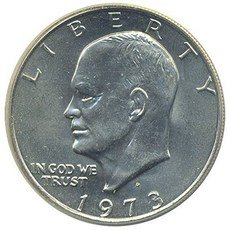 sp 해외 1월 1 U.S. Eisenhower Ike 1 달러 동전 1971 년 ~ 1978 +코인수집