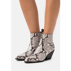 MICHAEL 마이클 코어스 SINCLAIR BOOTIE - Ankle boots - black/white MK111N06H 150불 이상 주문시 부가세 별도