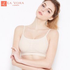 라보라 누디 스포티 메쉬 끈 브라탑 704 브래지어