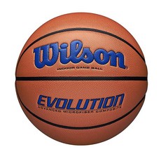 Wilson Evolution 시합 농구공 로열 공식 사이즈 - 74.9cm29.5인치 윌슨, Size 7 - 29.5