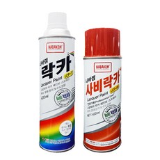 나바캠 페인트 락카 스프레이 420ml, 국방색, 1개