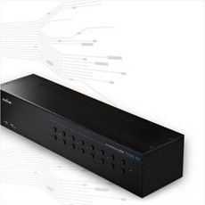 유니클래스 PRIMA-H16 16포트 랙마운트 USB HDMI KVM 스위치, 단일상품