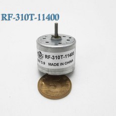 RF310T11400 핸드 소형 팬 크랭크 발 모터 마이크로 DC 3V6V, 02 24mm shaft, 1개 - 11400